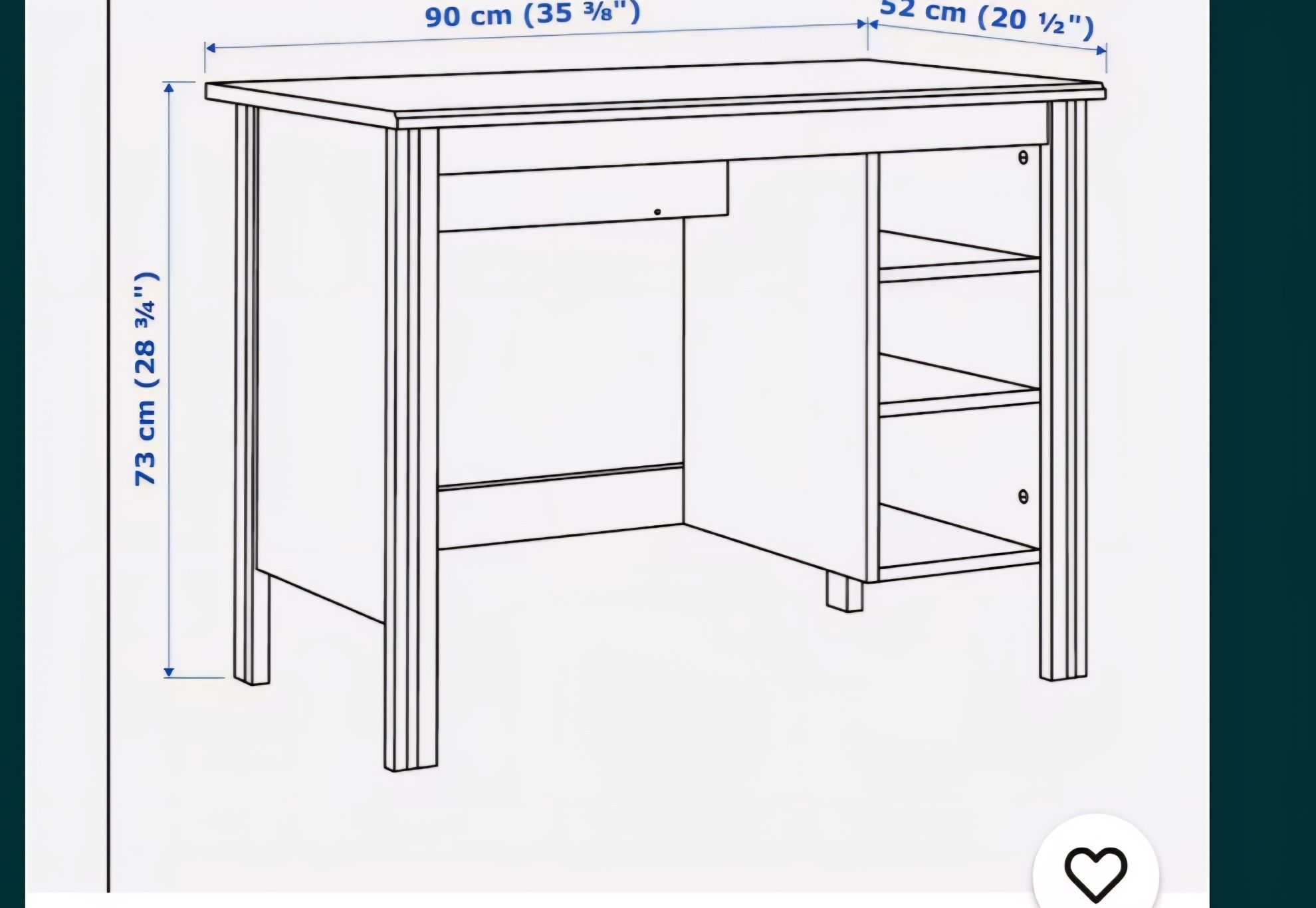 Стіл письмовий  IKEA