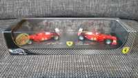 1/43 Hot Wheels Ferrari F1 2001 World Champions Schumacher/Barrichello