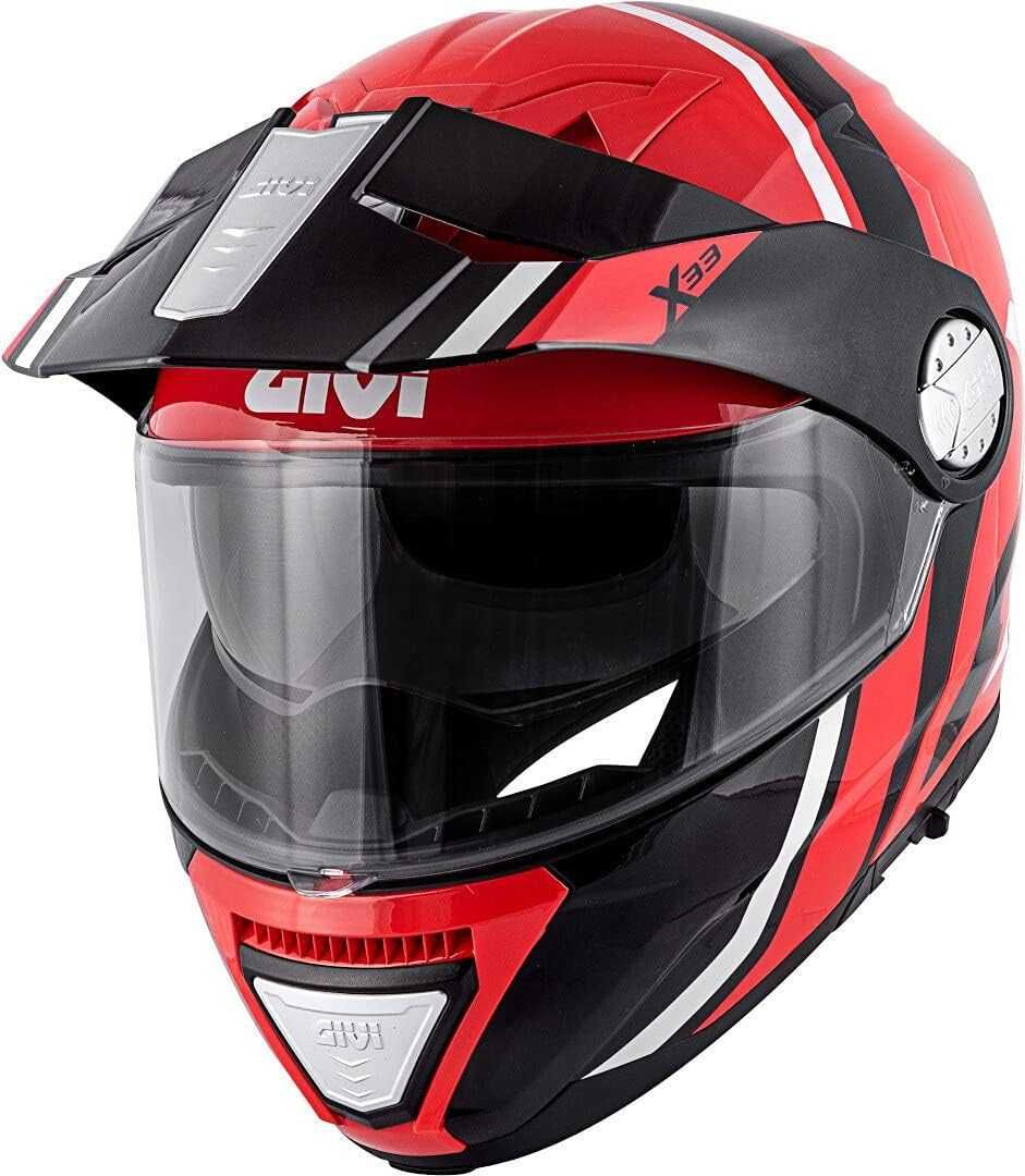 Kask motocyklowy X.21 Challenger czarny rozm. 55-56 cm