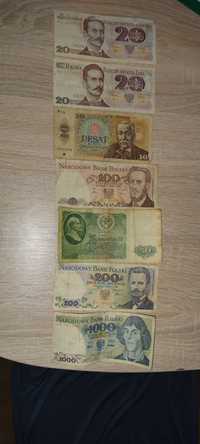 Stare banknoty PRL i zagraniczne
