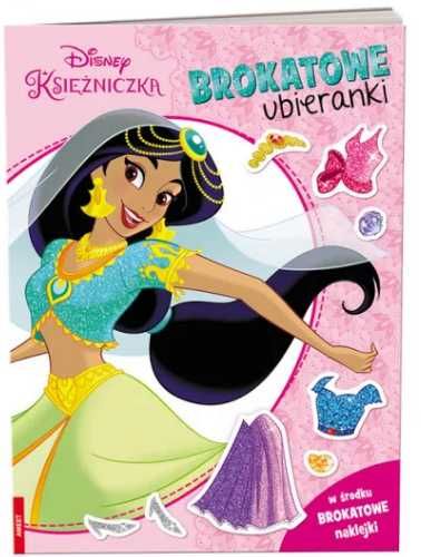 Disney Księżniczka. Brokatowe Ubieranki - praca zbiorowa