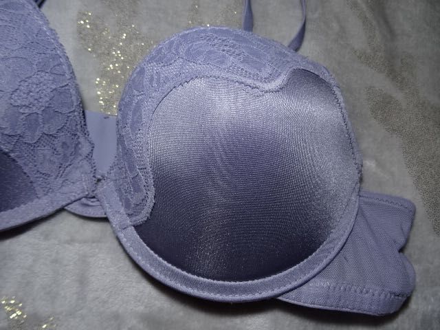 Primark biustonosz nowy liliowy push up 80 C