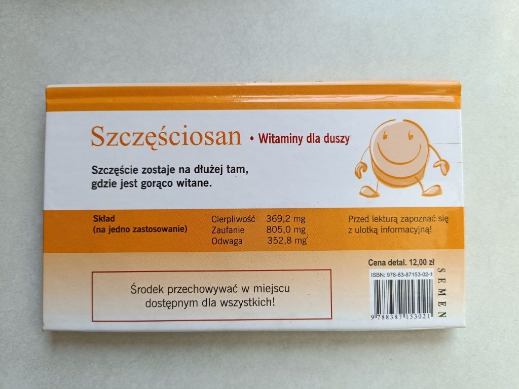 Szczęściosan - witaminy dla duszy - recepta na szczęście