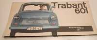 Trabant 601 oryginalna broszura prospekt w języku PL (DDR) (NRD)