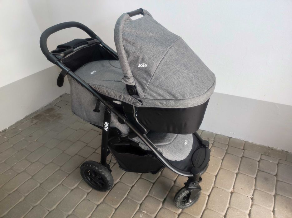wózek Joie Litetrax 4 Air 2 w 1 Spacerówka Gondola Ramble FULL zestaw