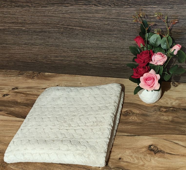 Ręcznik 70x140 Beżowy Jasny