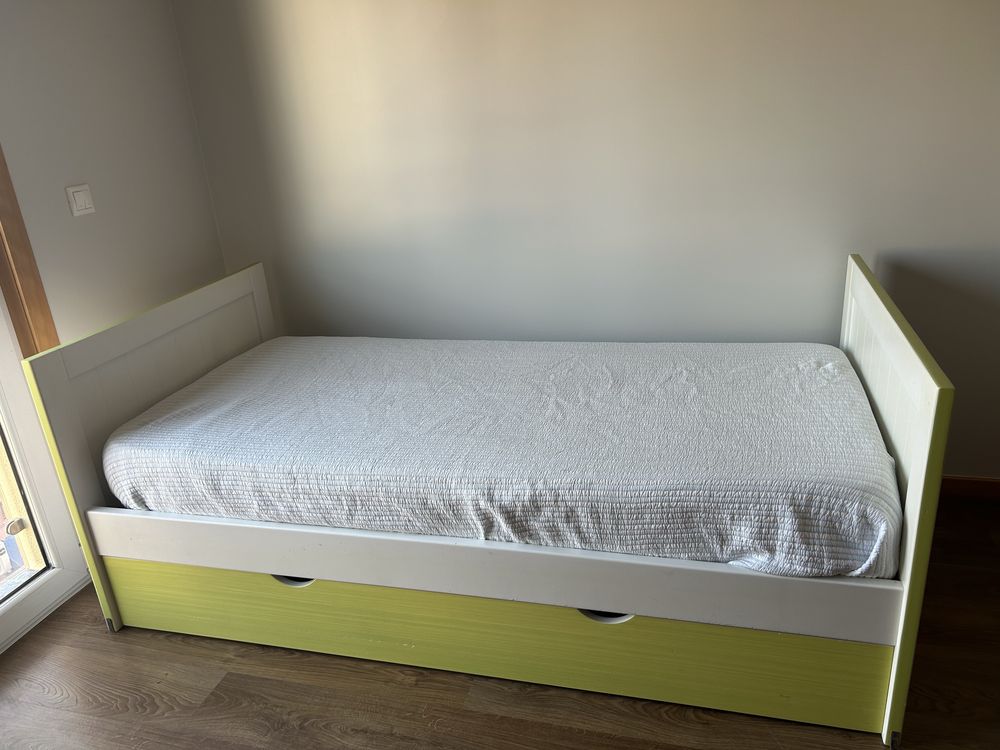 Cama com gavetao modelo Rincão da loja Oficina Rustica