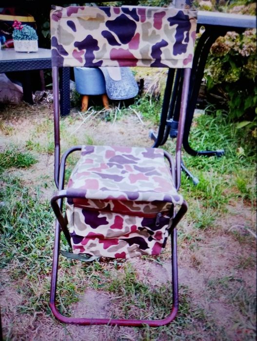 Wędkarskie składane krzesełko Mikado jak na zdjęciach