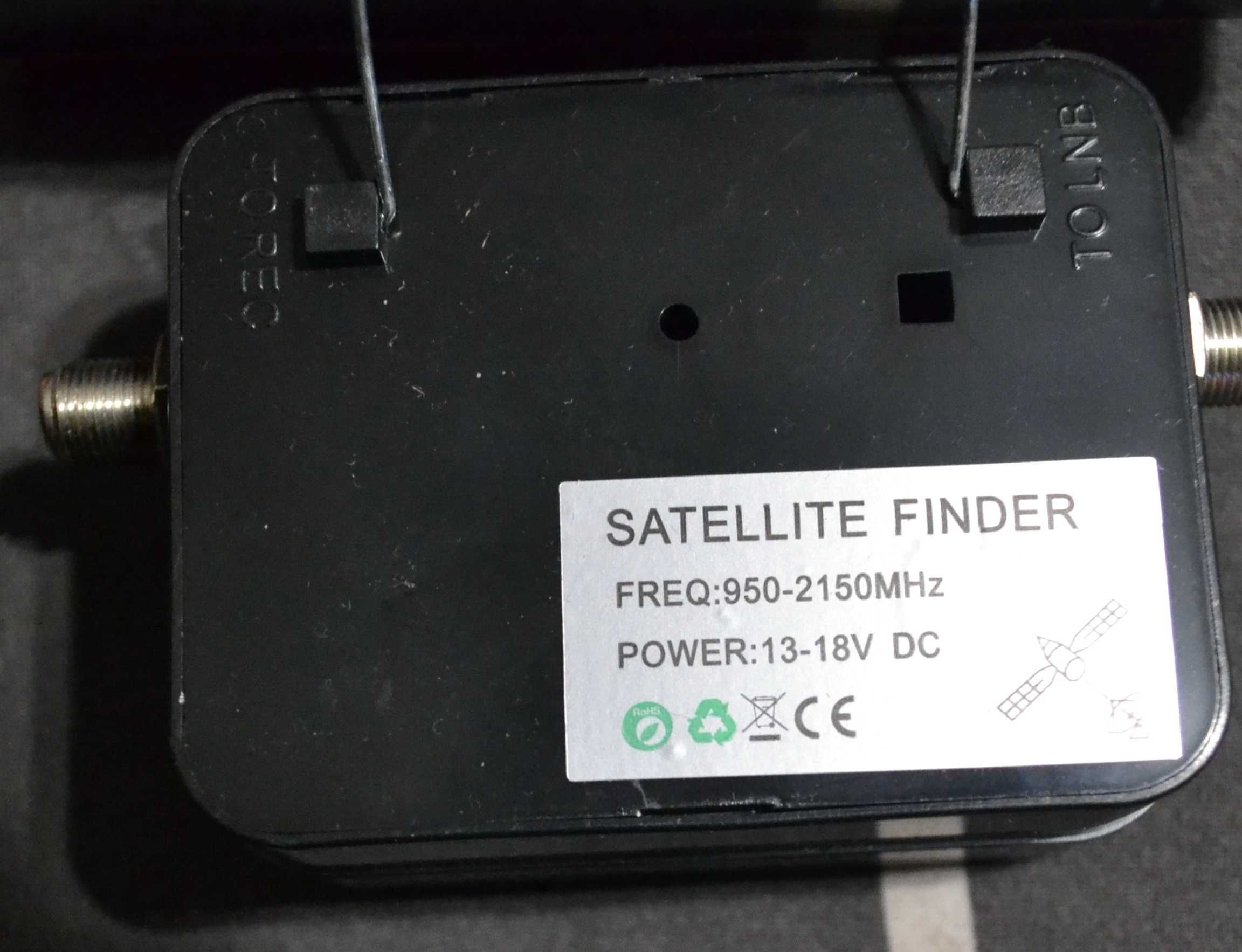 Miernik sygnału satelitarnego SKYSAT LX U83 z dźwiękiem + drugi Gratis