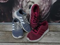 Buty sportowe 2 pary Adidas - r. 34 i 35