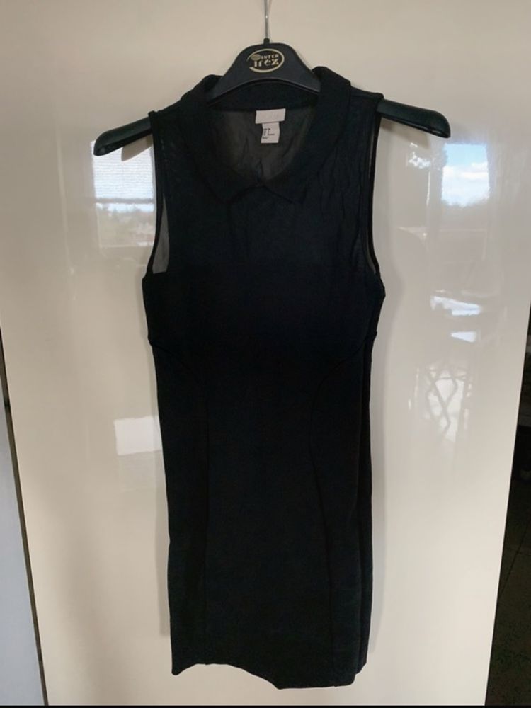 H&M czarna sukienka tuba S