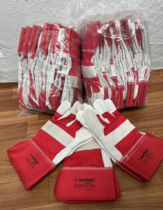 Рукавиці робочі комбінована шкіра