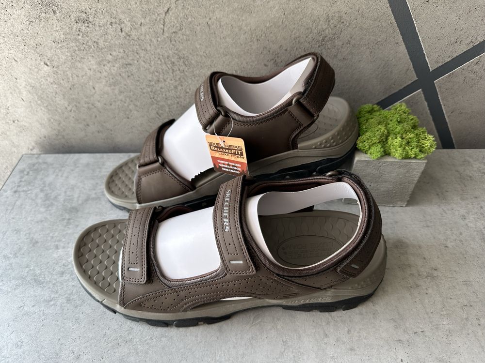 розмір 48 чоловічі босоніжкі сандаліі Skechers оригінал