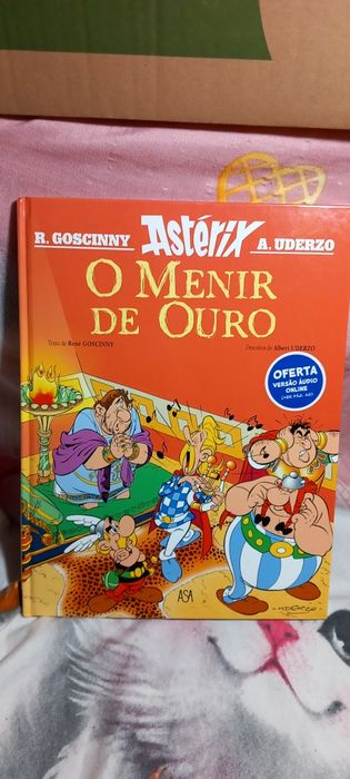 Asterix o menir de ouro. Oferta 3° livro
