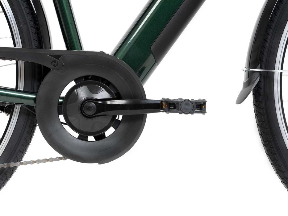 Rower elektryczny PROECO TRK 1.0 Low Frame Integrated zielony