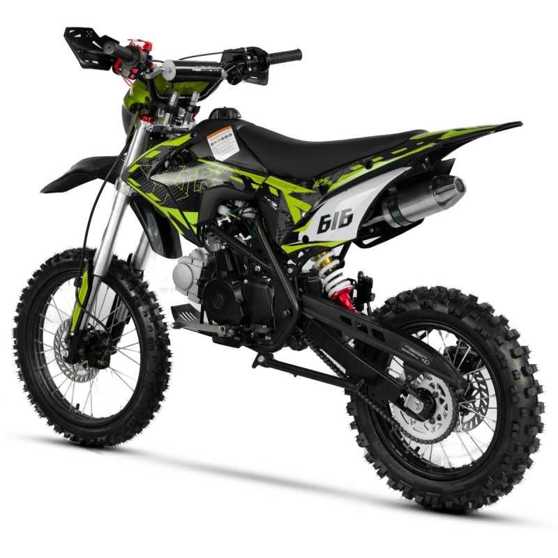 Кросовий мотоцикл XTR 616 125 см3, колеса 17/14, фара, Пітбайк, Польща