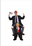 Костюм на Хелловін на шиї у Трампа