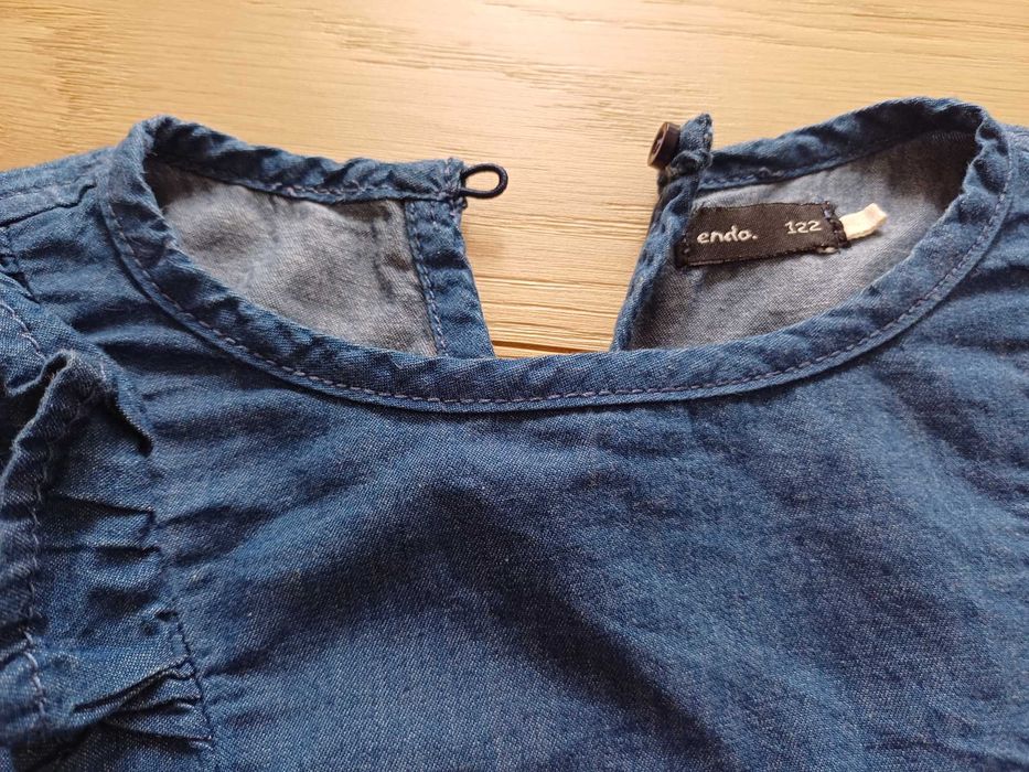 Sukienka jeansowa endo rozmiar 122