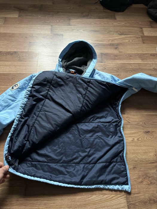 блакитна куртка-анорак Napapijri Skidoo