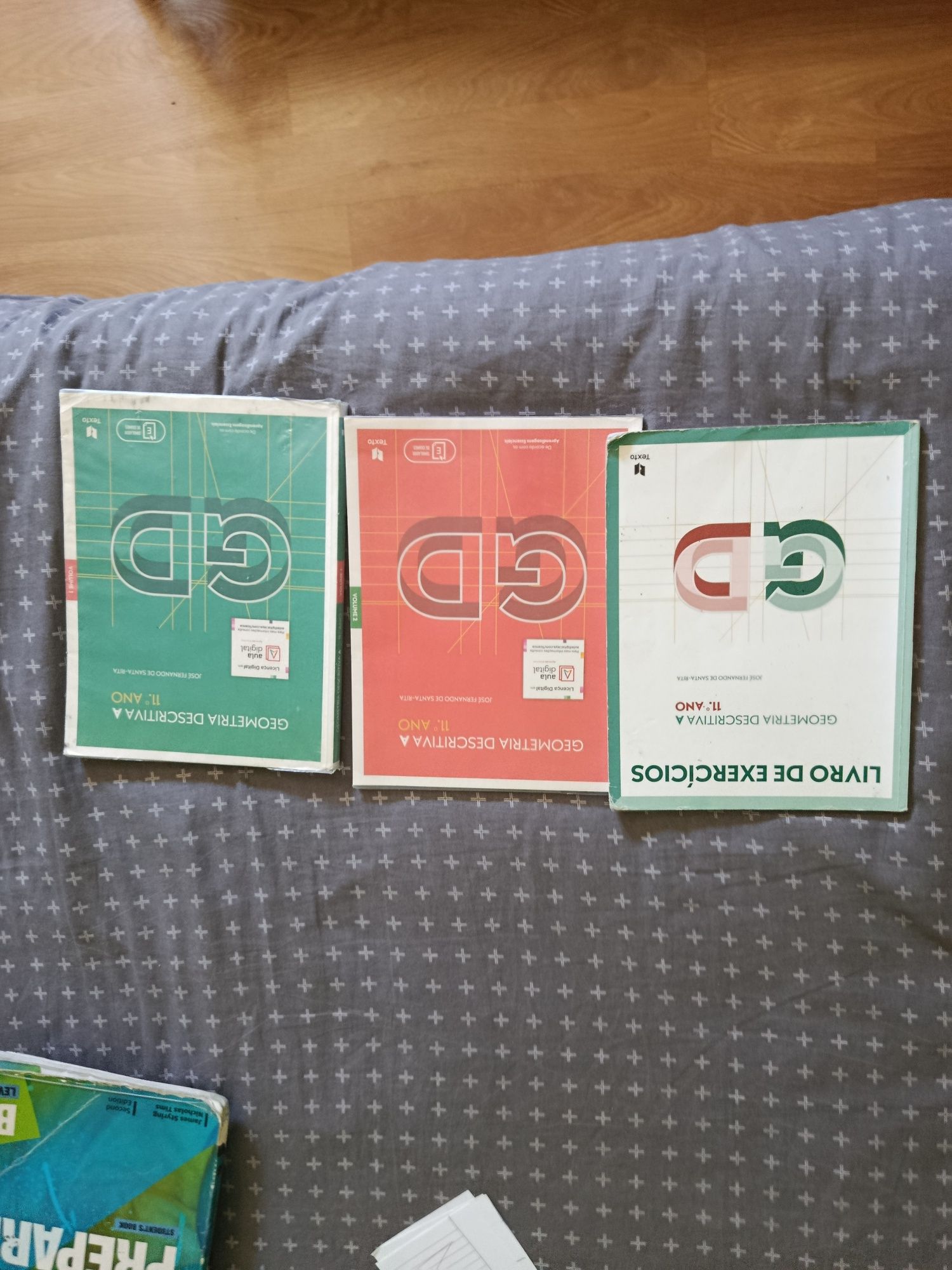 Manual de geometria 11°ano Volume 1 e 2 +livro de fichas