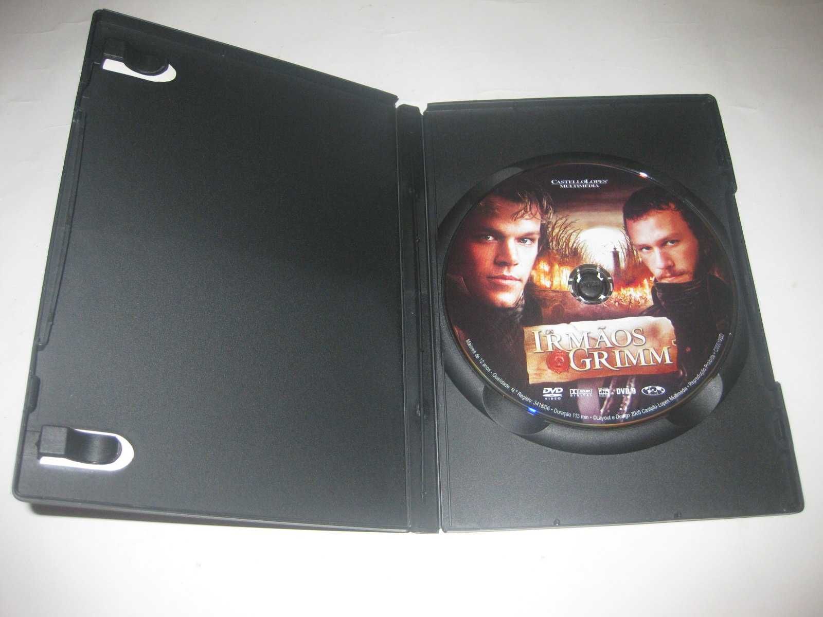 DVD "Os Irmãos Grimm" com Matt Damon