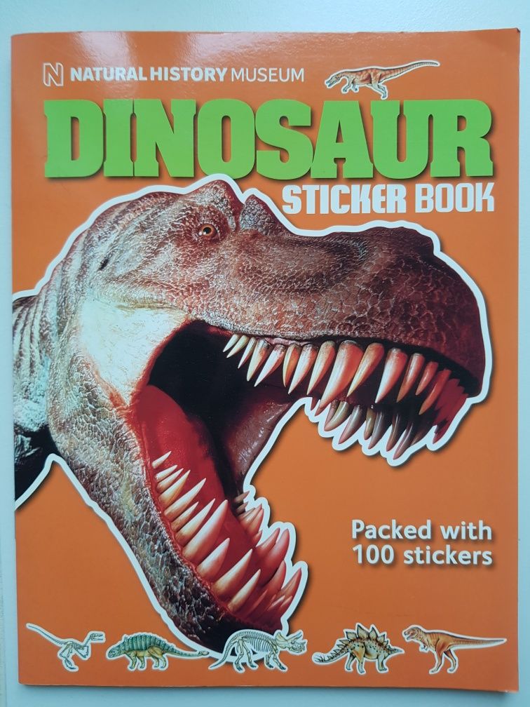 Dinosaur Sticker Book, Natural History Museum