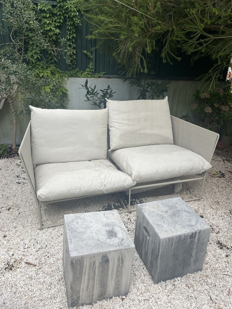 Sofa branco exterior
