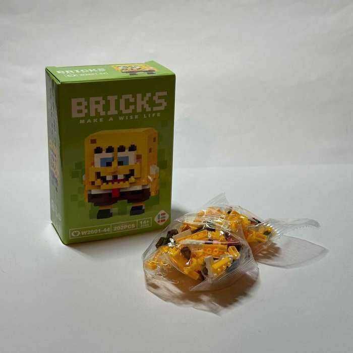 Spongebob Kanciastoporty Podobne do Lego Klocki Squarepants Bikin NOWE