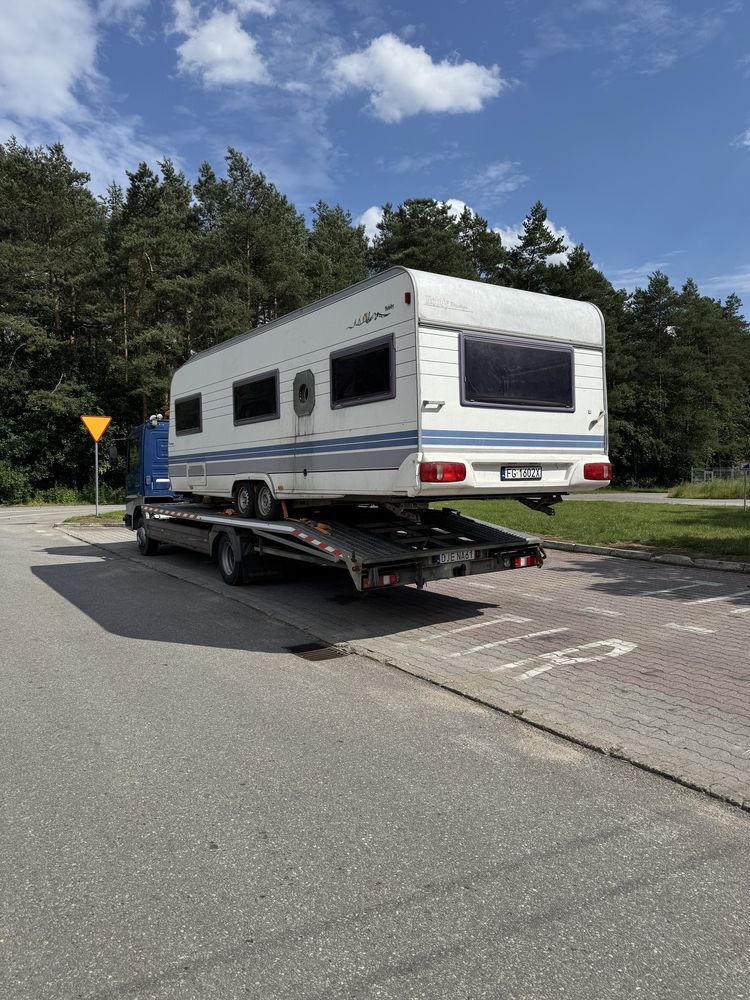 Transport pojazdow, maszyn, laweta, autolaweta, pomoc drogowa