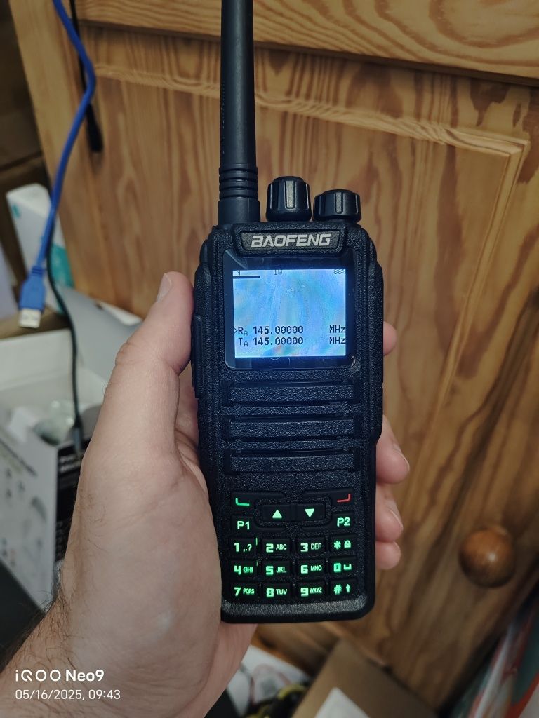 Baofeng DM-1701 DM1701 OpenGD77 Nowy Radiotelefon DMR