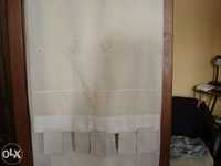 Cortinados pérola bordados