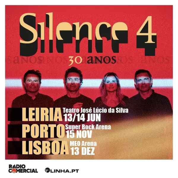 Vendo bilhetes Plateia VIP Silence 4 Sábado 15 Novembro