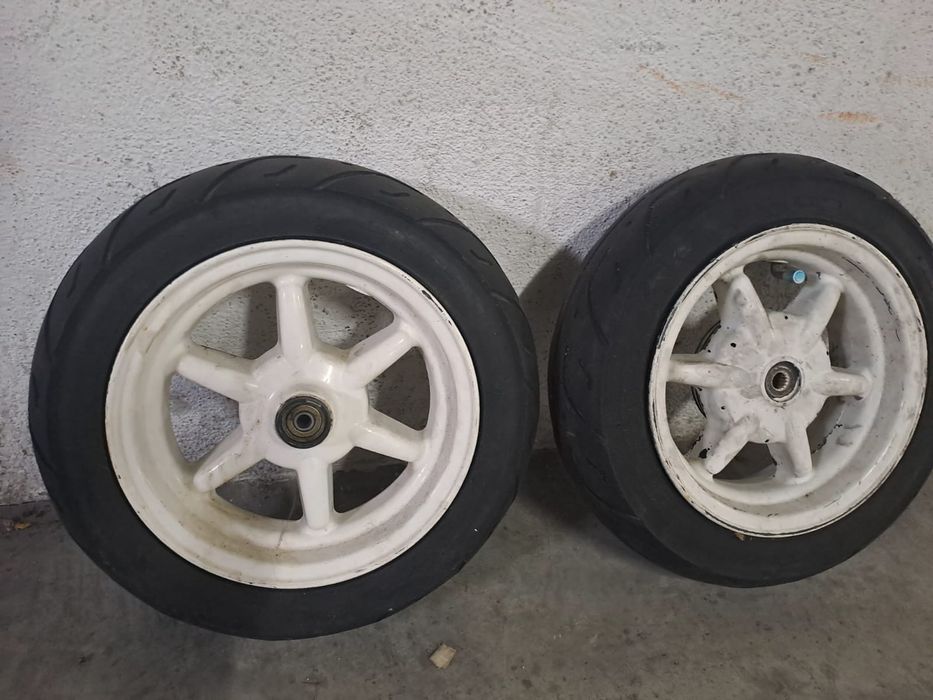 Jantes scooter bws com pneus