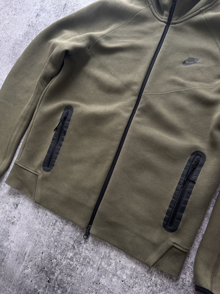 Зип худи кофта Nike tech fleece