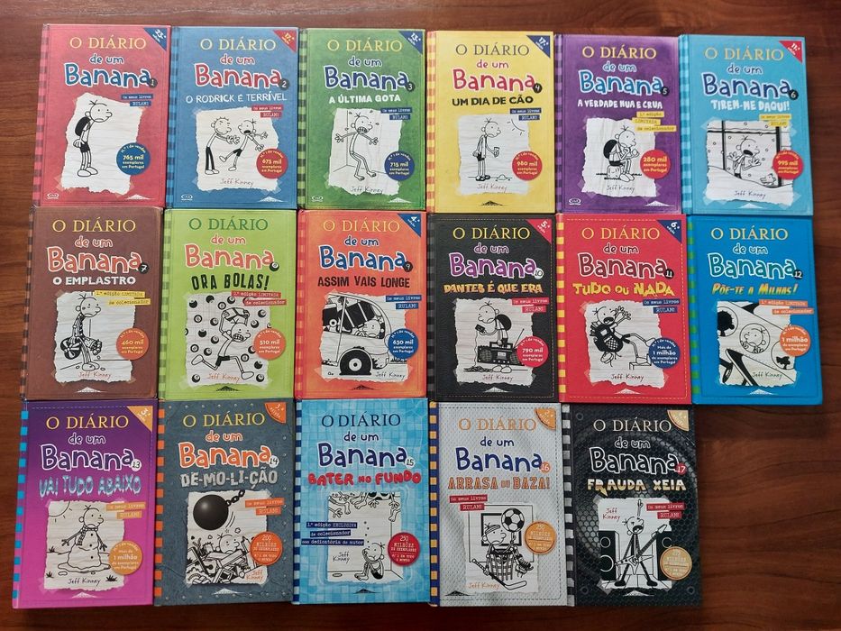 O Diário de um Banana - 18 livros