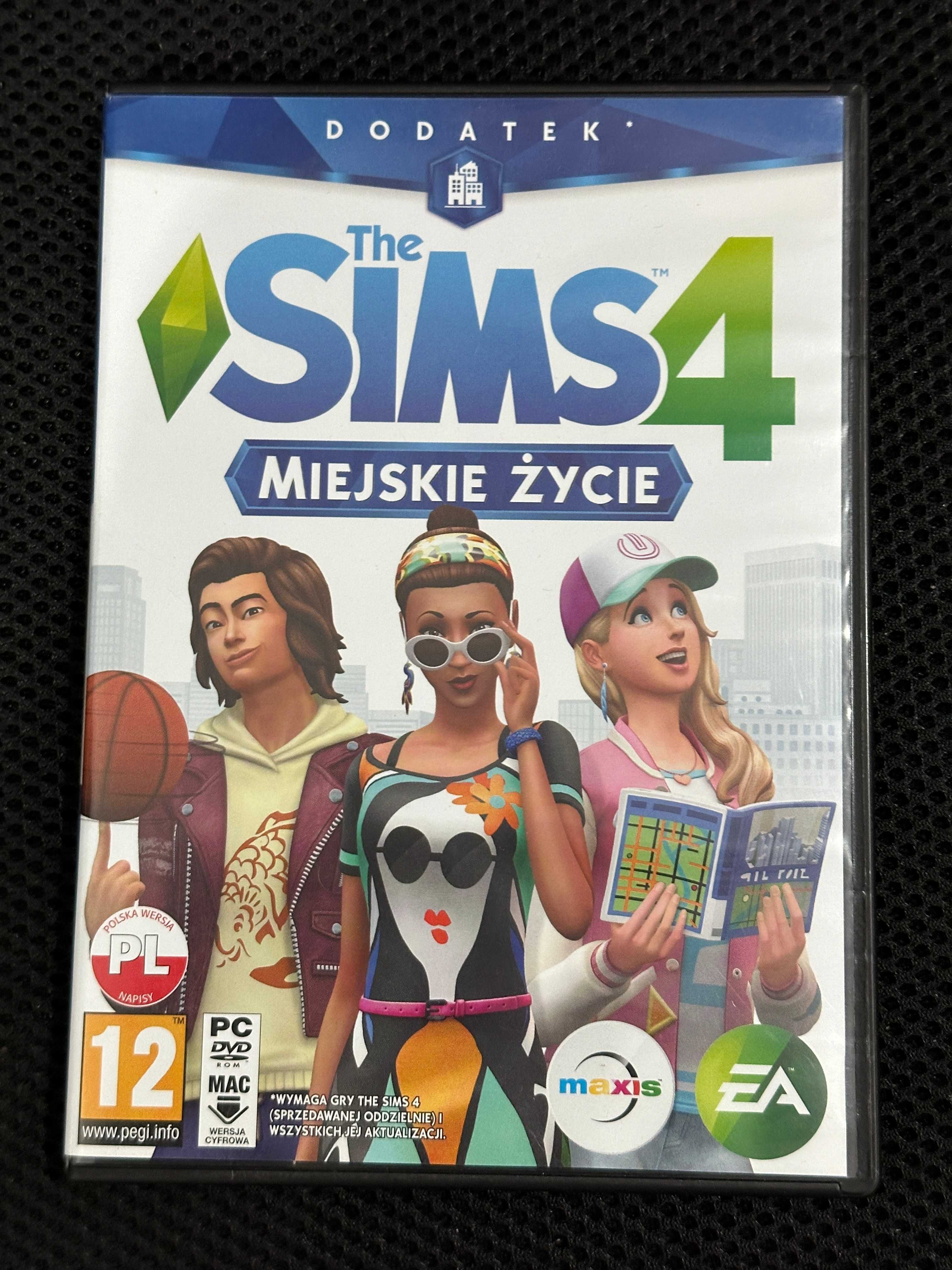 Gra The Sims 4 Miejskie Życie PC Polska Wersja