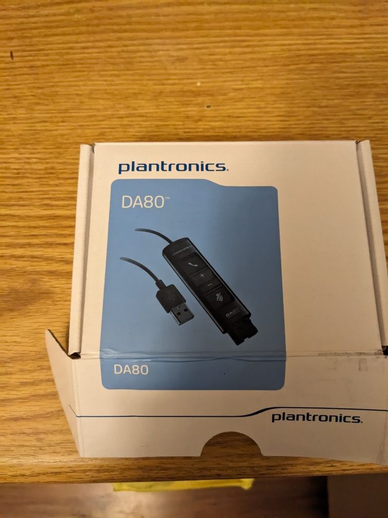 Plantronics DA80 USB Adapter do zestawu słuchawkowego do PC PC
Kabel p