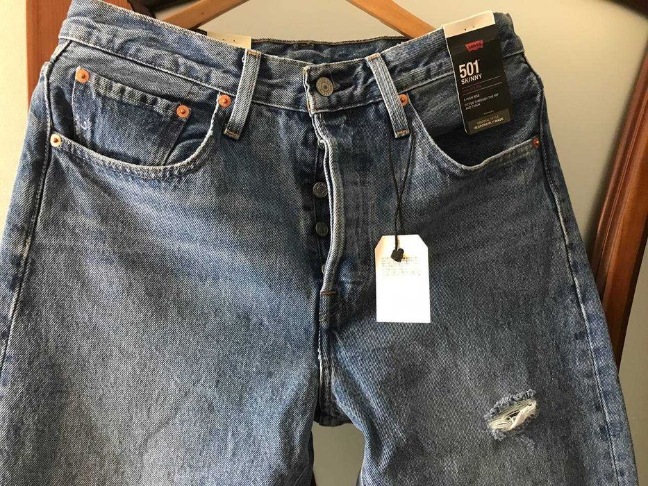 Жіночі джинси Levi's® Premium 501® SKINNY WOMEN'S JEANS  розмір 30*32