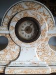 Zegar kominkowy porcelana antyk
