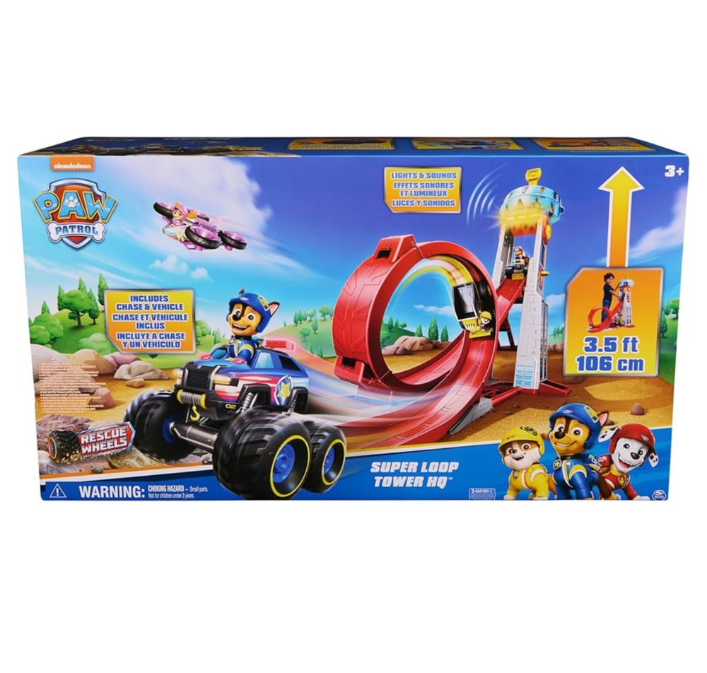 Torre Monster Truck Partulha Pata com loop