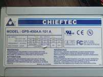 Zasilacz Chieftec 450W GPS-450AA-101A