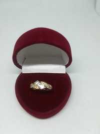 Złoty pierścionek złoto 585 rozmiar 11