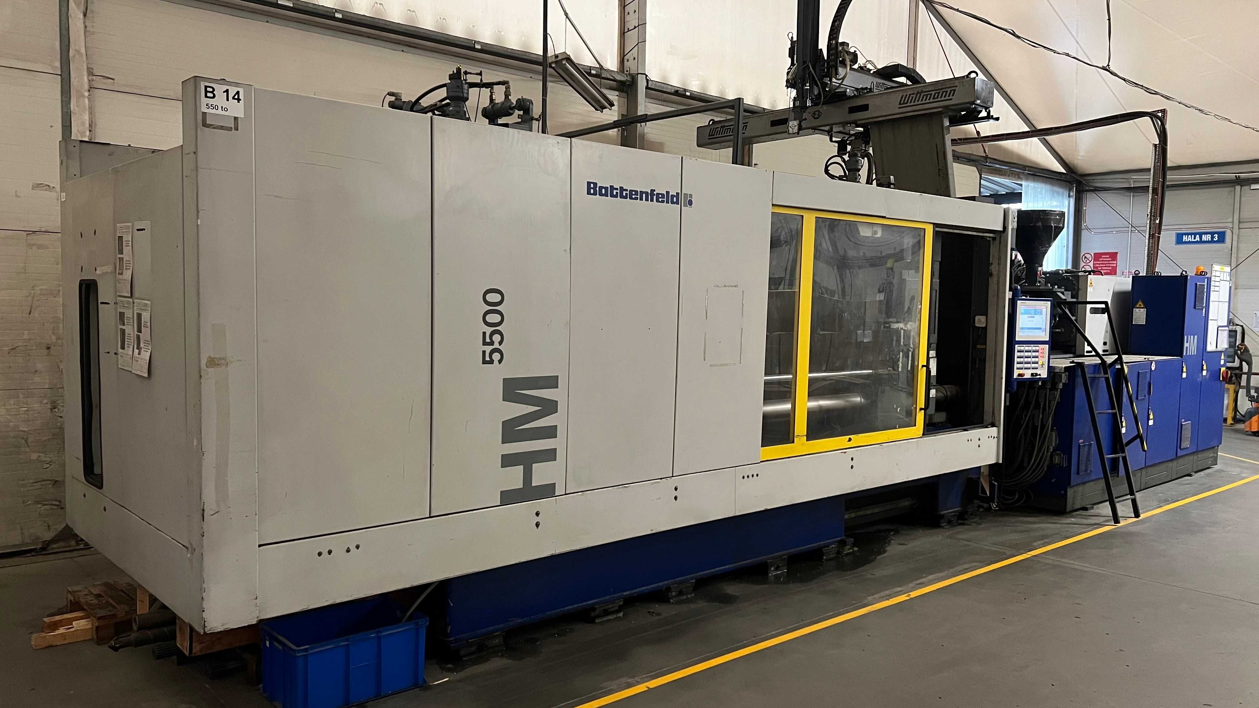 Wtryskarka Battenfeld HM - SO 5500 - 2800 B6