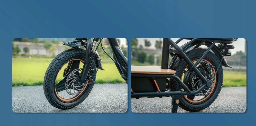 Kukirin C1Pro Pojazd elektryczny 48V26Ah 800W 45km/h100km Składany
