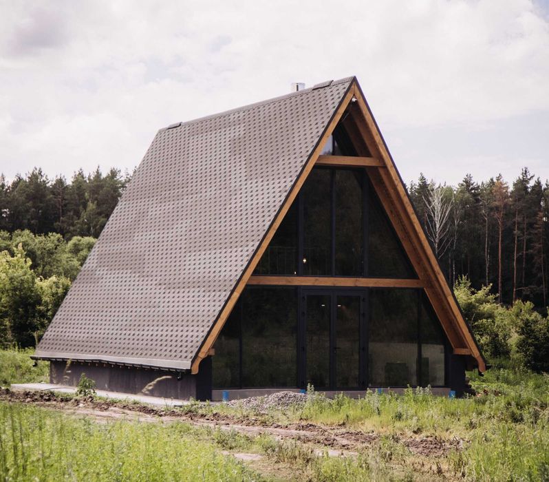 Капітальний будинок альпійське шале під ключ, 100 m2 на твоїй ділянці