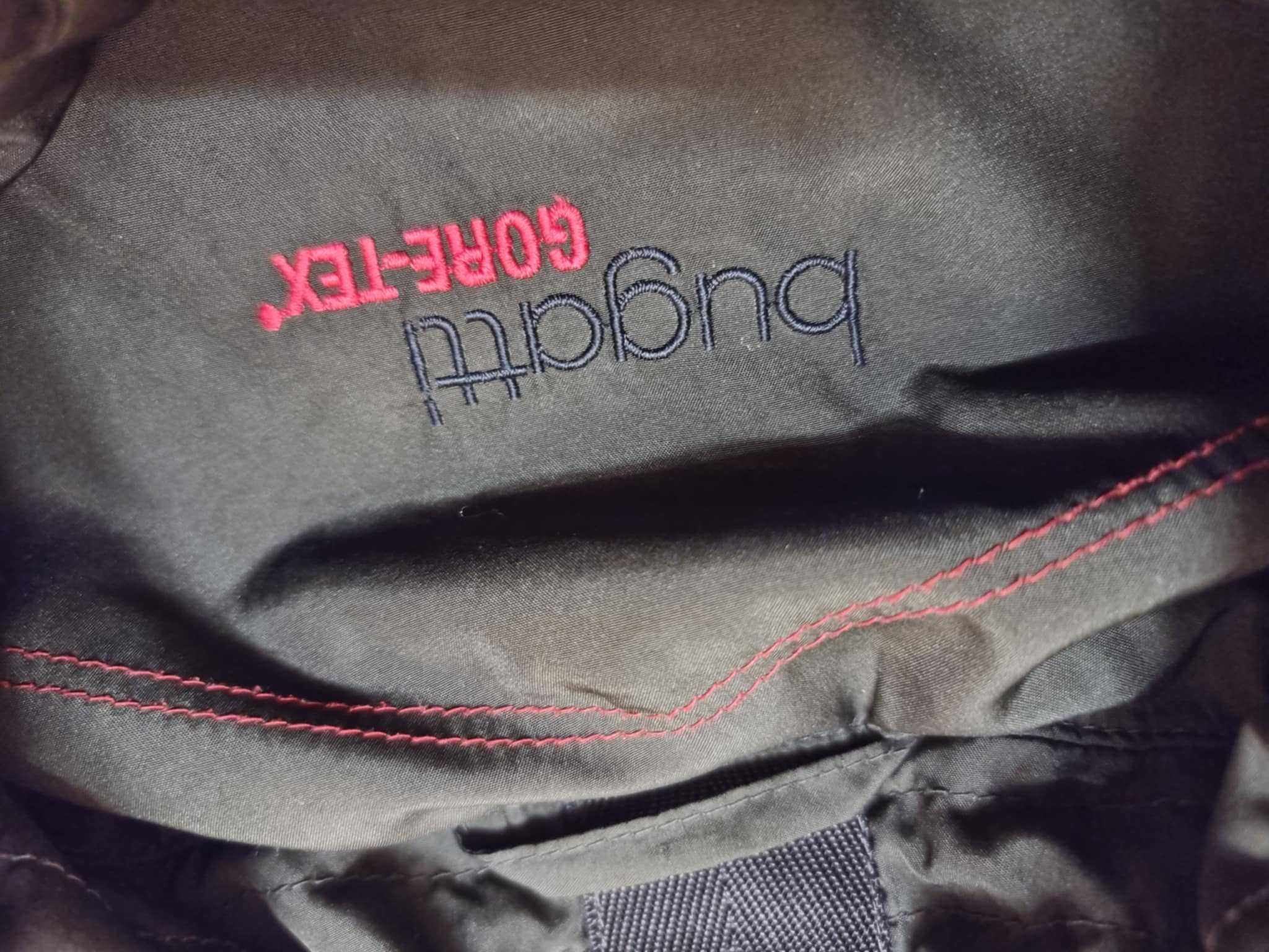 Kurtka gore tex przejściowa Bugatti M/ L (25) ciemnozielona parka