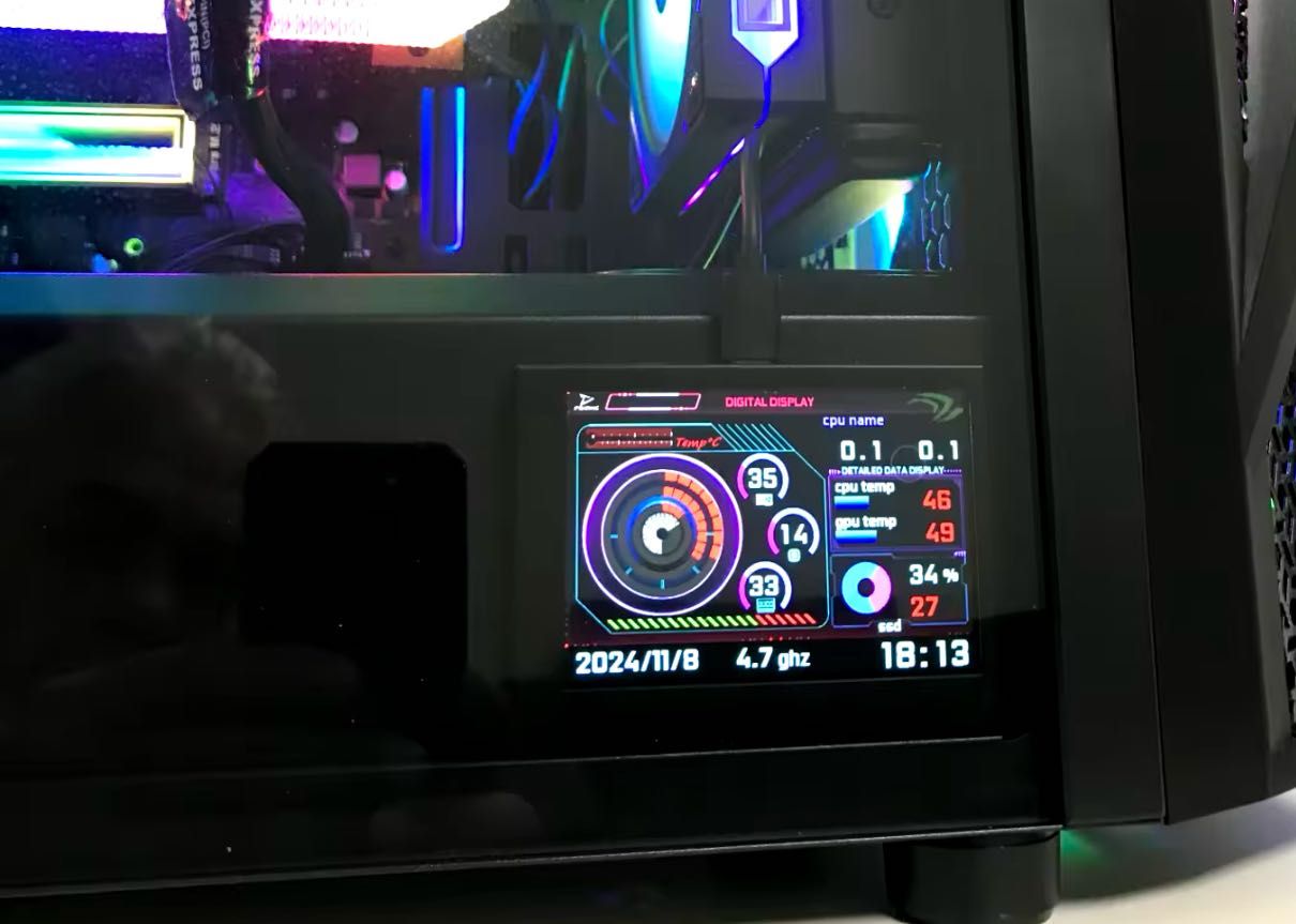 Monitor USB 320x480