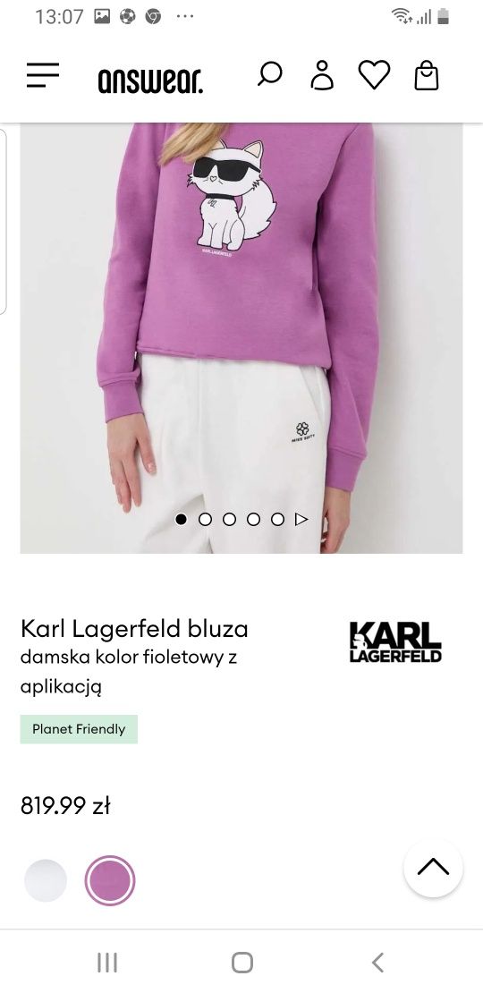 Nowe bluzy Karl Lagerfeld