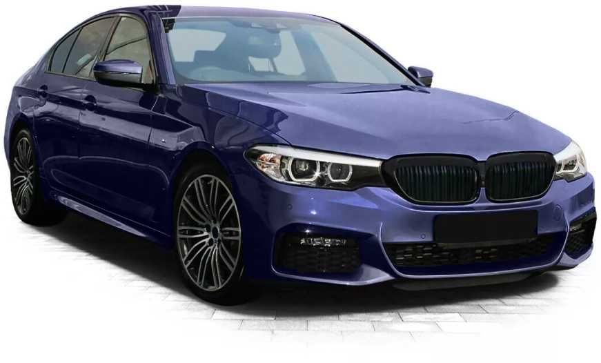 GRILL M5 NERKI zderzaka BMW G30 G31 2017/2020 przedlift czarny połysk