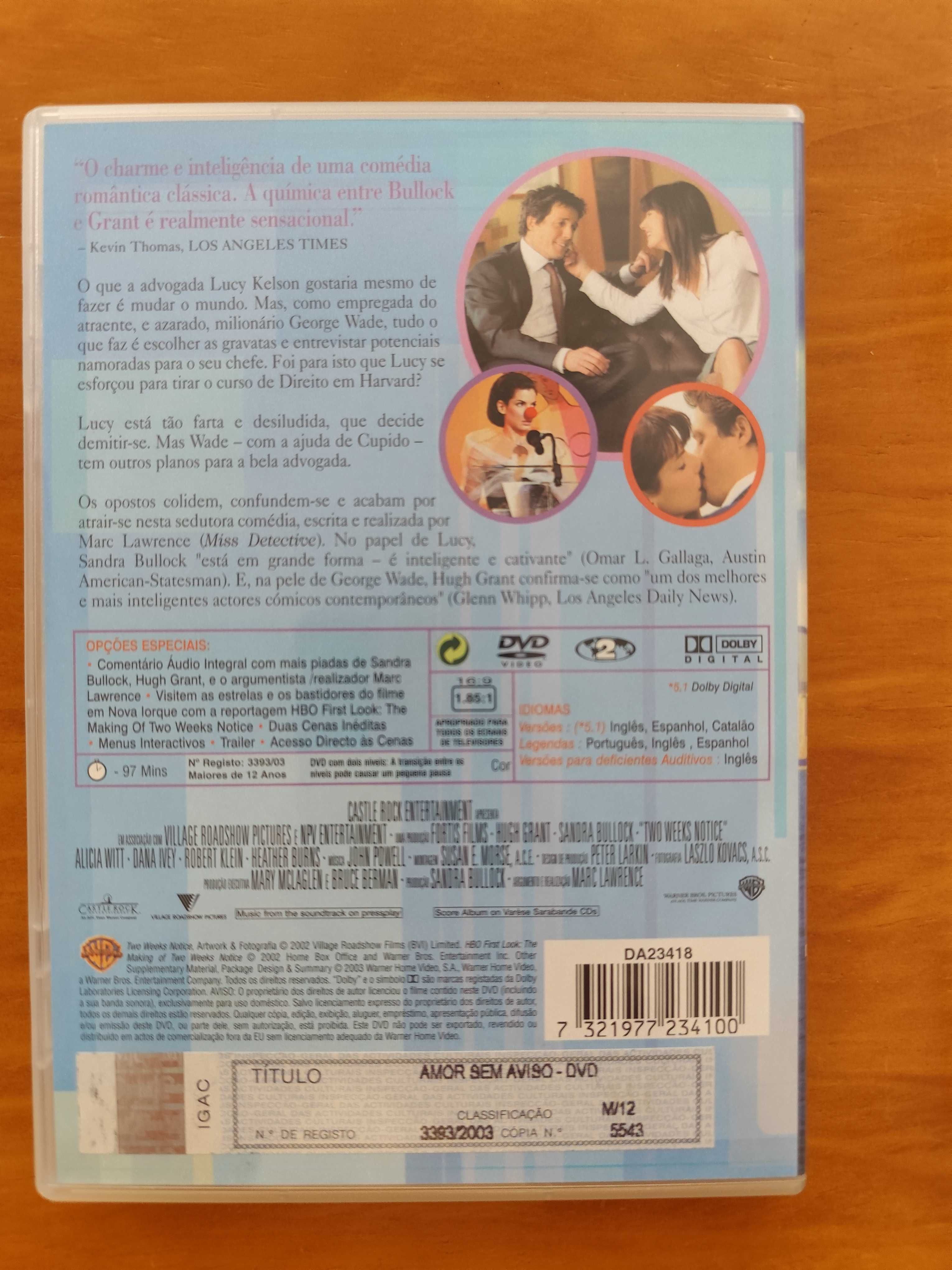 Filme Amor Sem Aviso